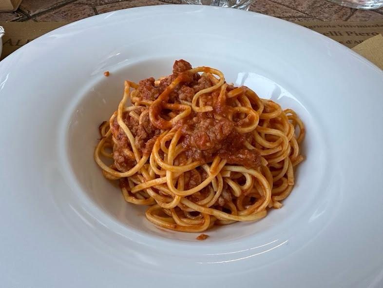 Tajarin al ragù di salsiccia